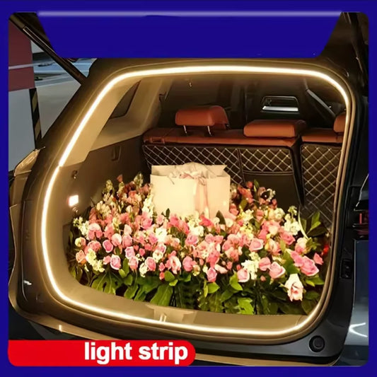 Zaarafy™ Car Tailgate Ambient LED Light Strip – High Brightness, Auto Sensing, Wiring-Free