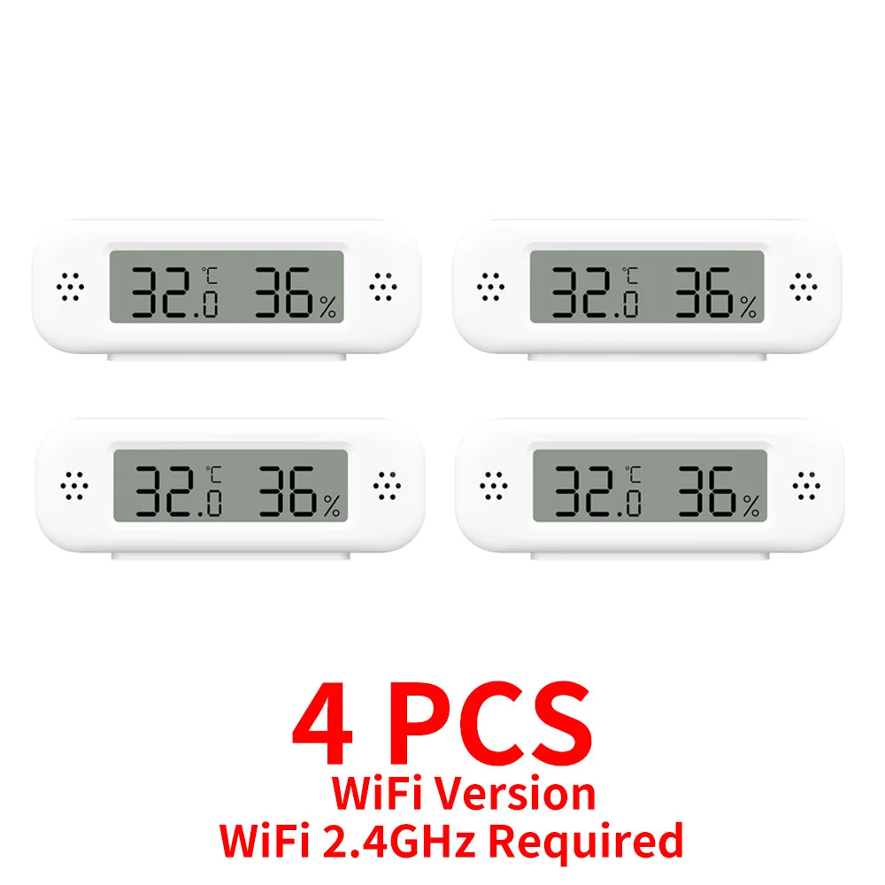 Zaarafy™ Tuya WiFi Zigbee Temperature & Humidity Sensor – Smart Hygrometer, Alexa & Yandex Compatible