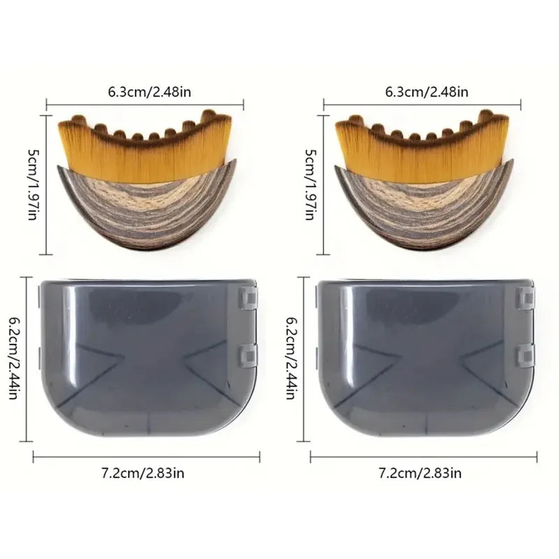 Zaarafy™ Lymphatic Contour Face Brush – Drainage Massager for Face & Chin Sculpting