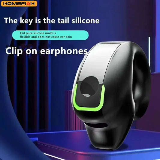 Zaarafy™ Bone Conduction Clip-On Bluetooth Earphone – Monaural Wireless Business Headset