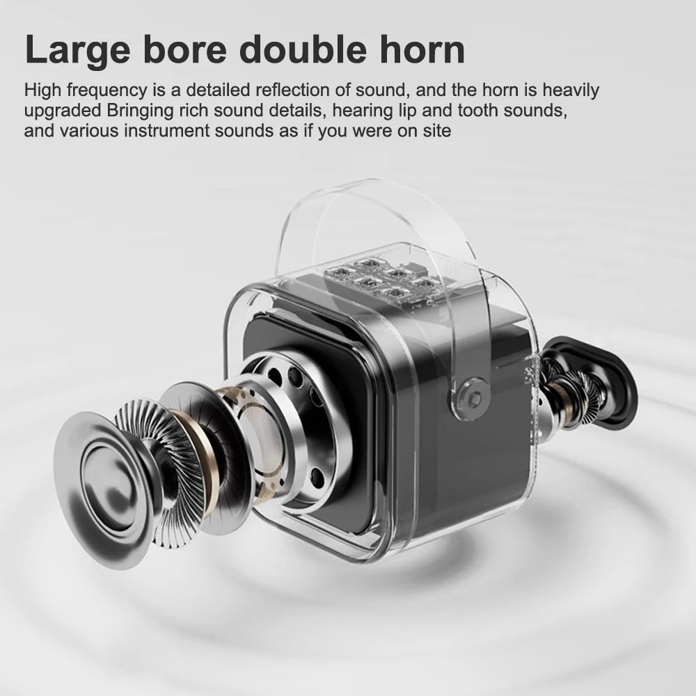 Zaarafy™ Professional Karaoke Bluetooth Speaker – Wireless Mic, KTV Column Speaker, HiFi Audio