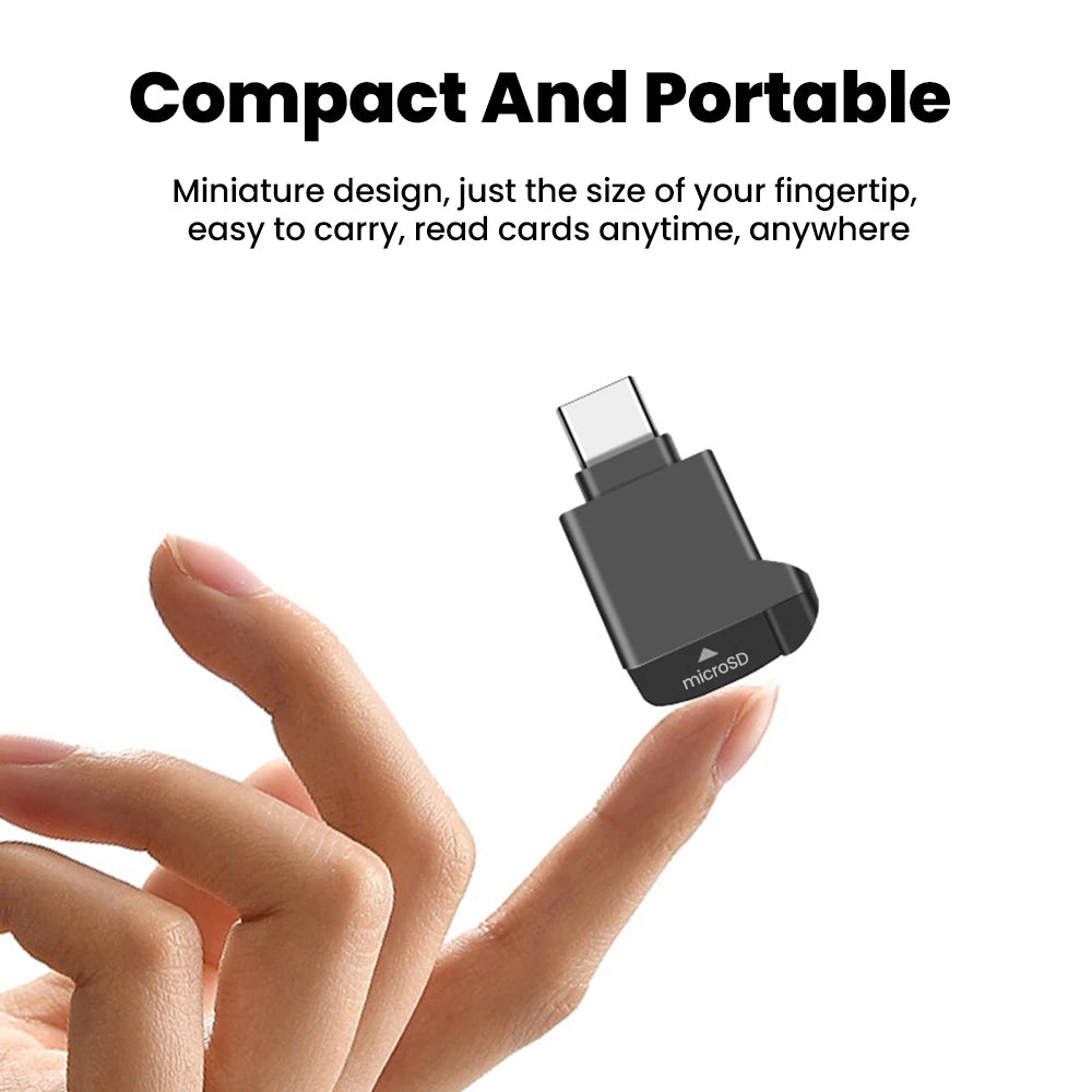 Zaarafy™ Mini Type-C TF Card Reader for iPhone 16/17 & Android
