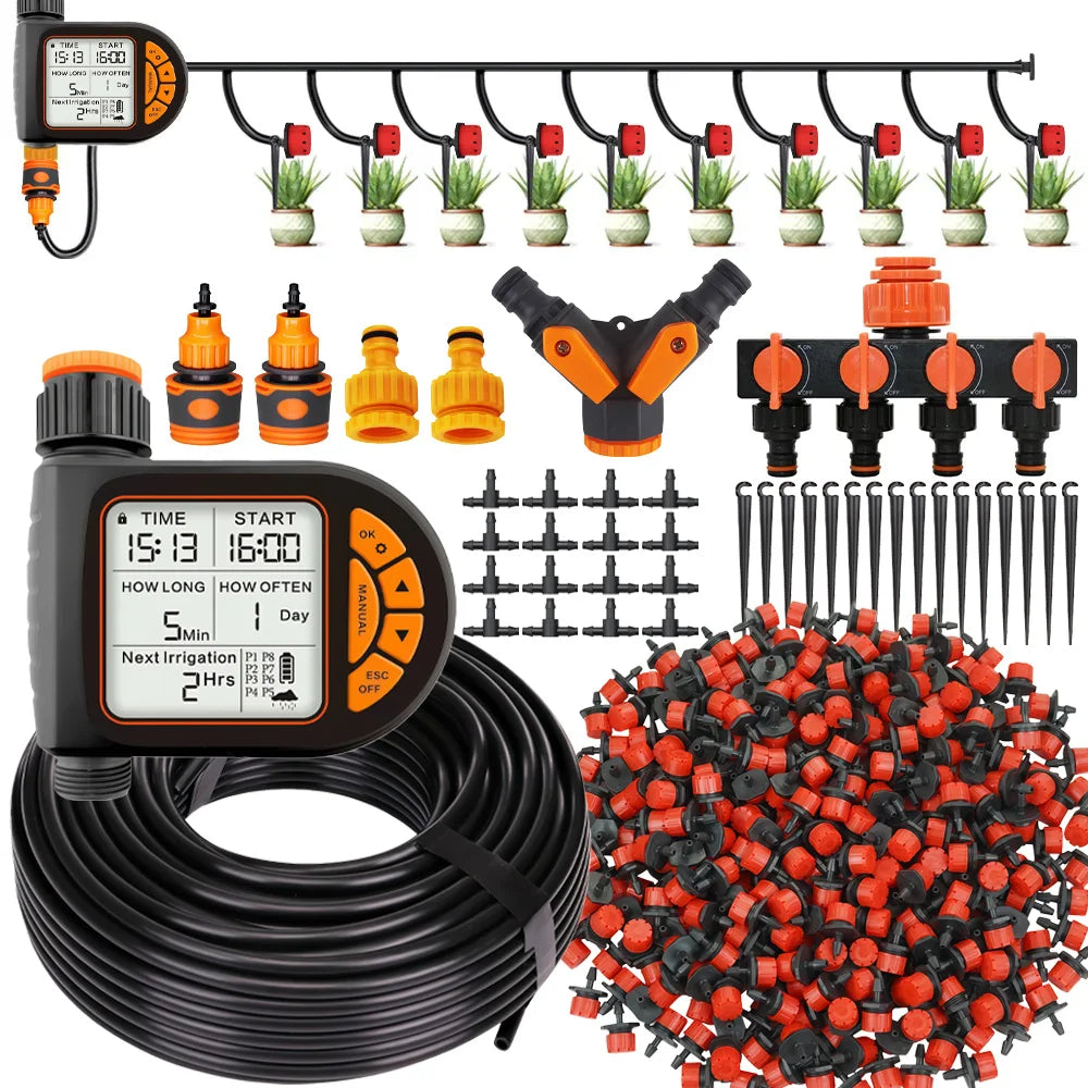 Zaarafy™ Smart Garden Irrigation Timer Set (IPX5 Waterproof)