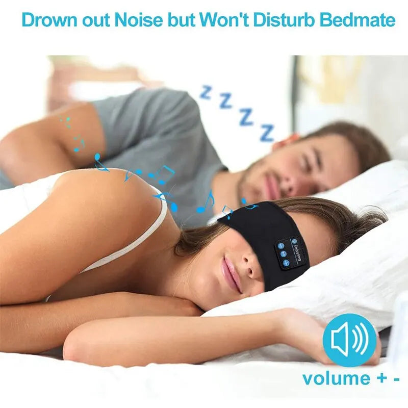 Zaarafy™ Sleep Headband Bluetooth Headphones – Wireless Eye Mask, Music Headset for Sleeping