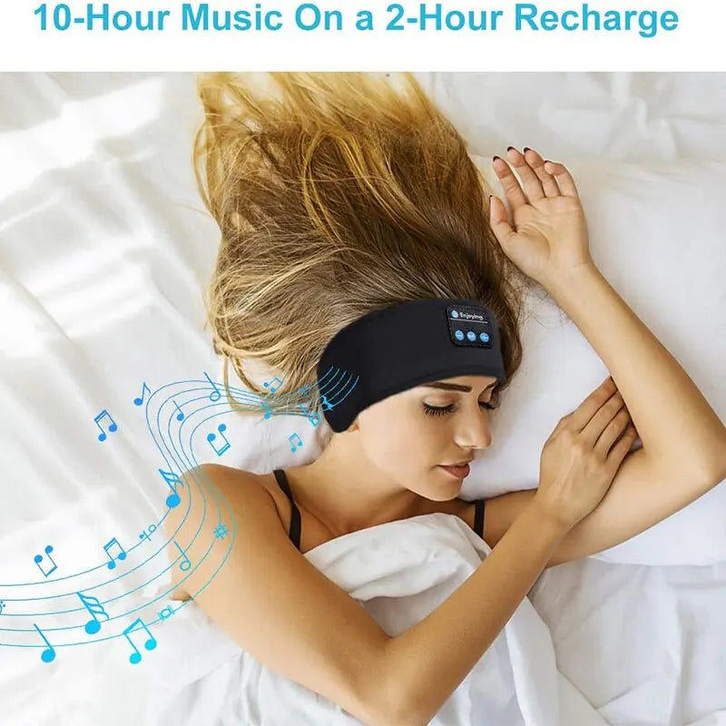 Zaarafy™ Sleep Headband Bluetooth Headphones – Wireless Eye Mask, Music Headset for Sleeping