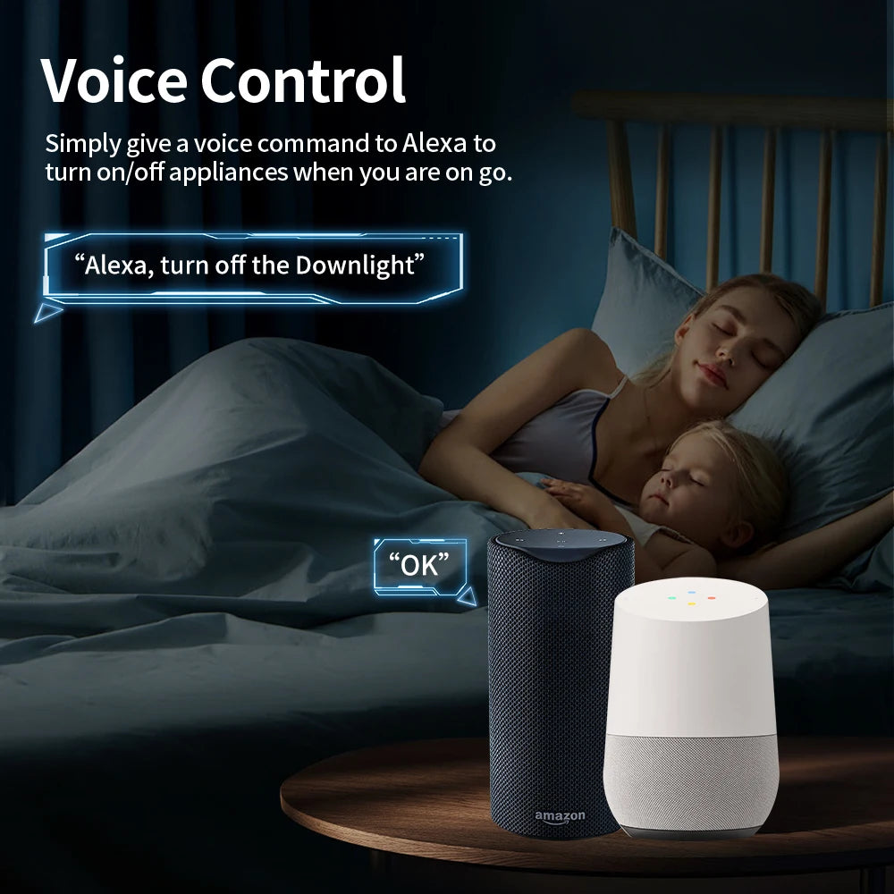 Zaarafy™ Tuya WiFi Zigbee Smart Socket EU – 16A Power Monitor, Alexa Compatible