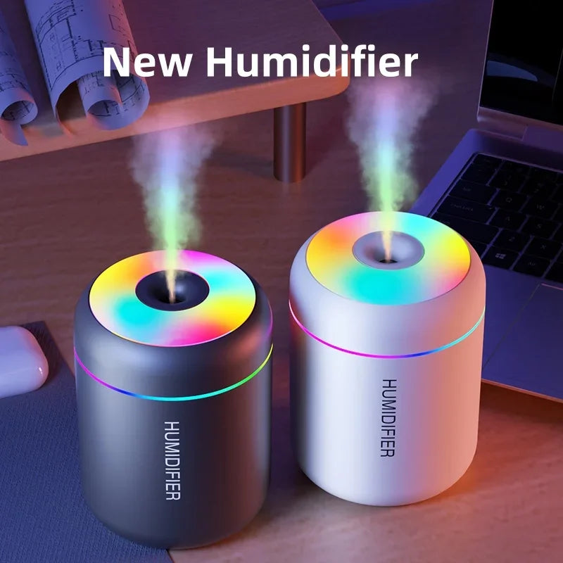 Zaarafy™ PureMist Nano USB Air Humidifier & Aroma Diffuser (180ml)