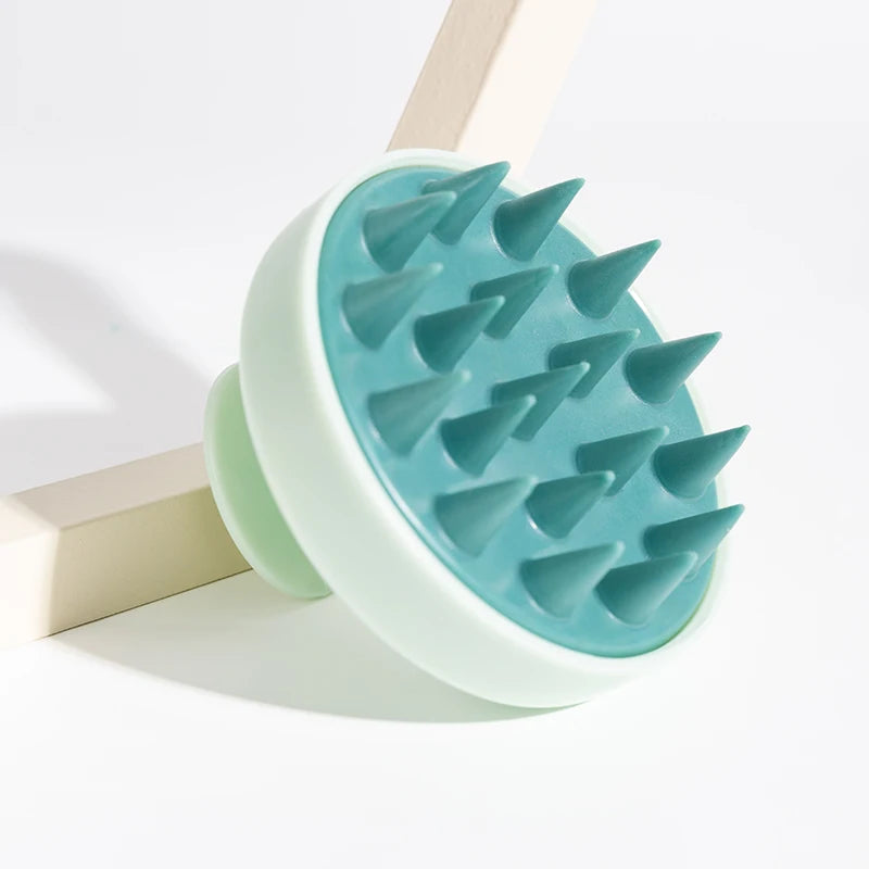 Zaarafy™ Silicone Scalp Hair Massager Brush – Spa Shampoo Comb, Deep Cleansing & Relaxation