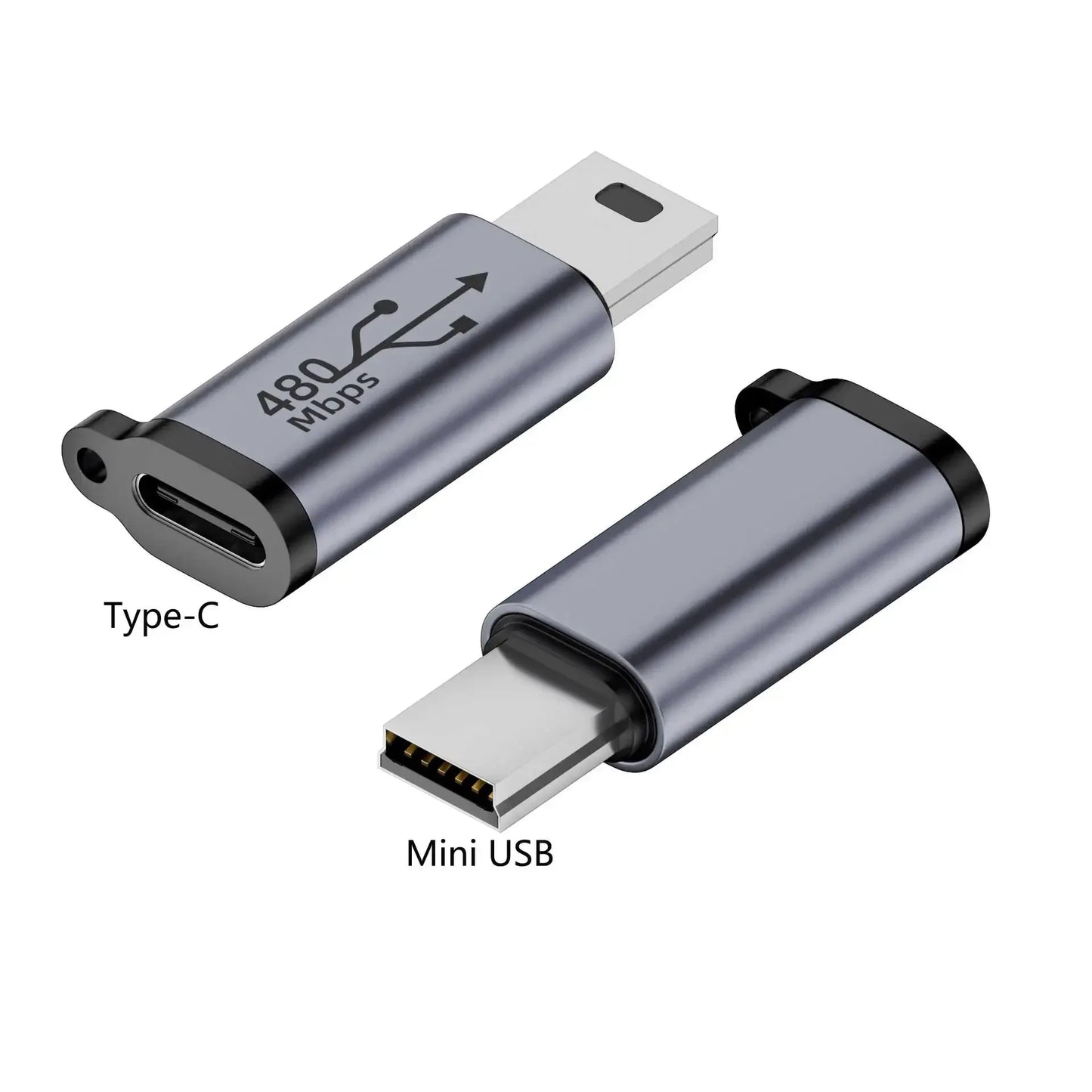 Zaarafy™ USB Connector Adapter – Type-C, Lightning, Micro USB & Mini USB Converter