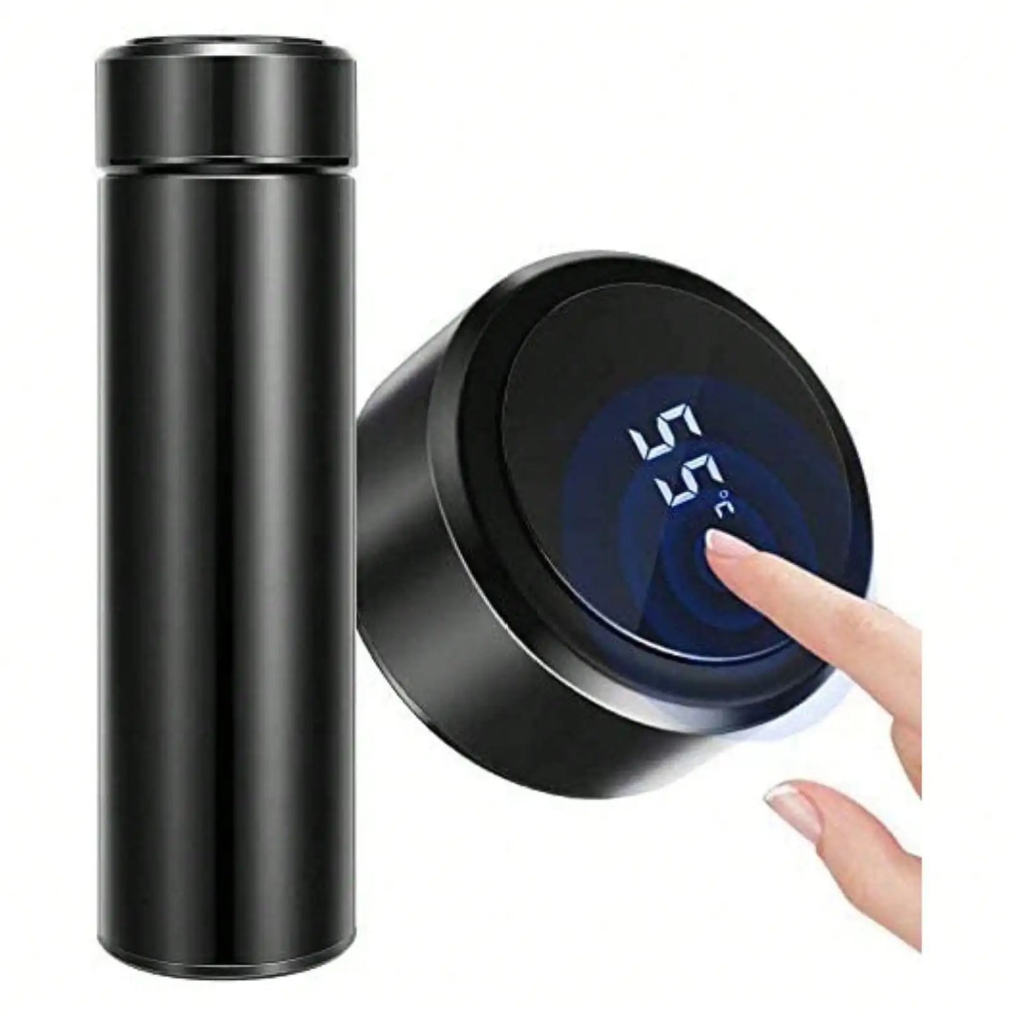 Zaarafy™ 500ml Stainless Steel Vacuum Insulated Water Bottle – Hot & Cold, Leak-Proof Travel Mug