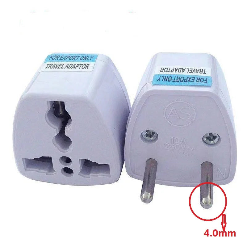 Zaarafy™ Universal Travel Adapter – EU / AU / UK / US Plug Converter
