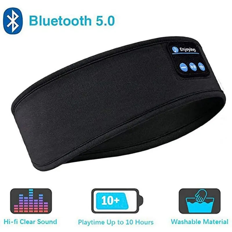 Zaarafy™ Sleep Headband Bluetooth Headphones – Wireless Eye Mask, Music Headset for Sleeping