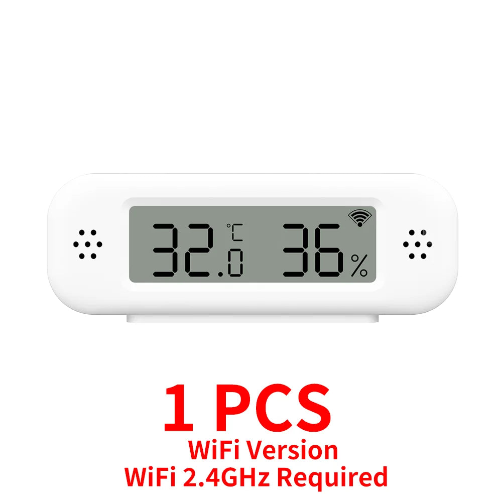 Zaarafy™ Tuya WiFi Zigbee Temperature & Humidity Sensor – Smart Hygrometer, Alexa & Yandex Compatible