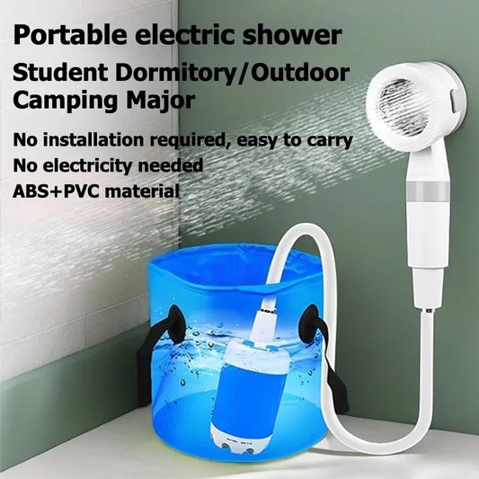 Zaarafy™ HydroBlast Smart Digital Camping Shower Pump (USB Rechargeable)