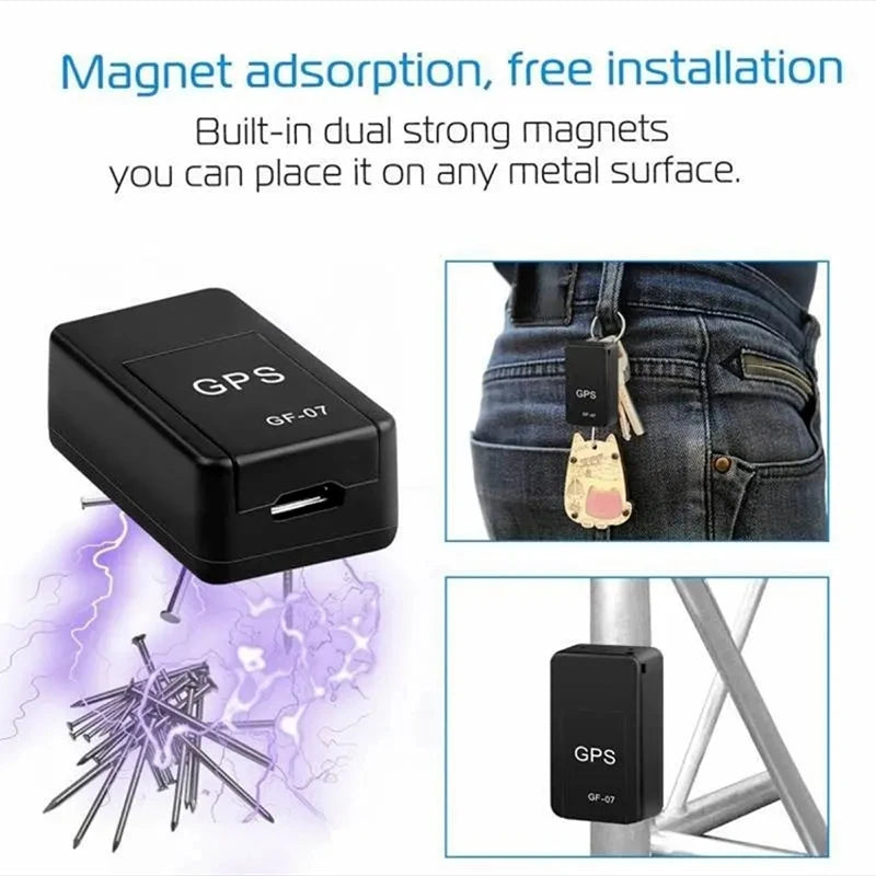 Zaarafy™ GF07 Mini Magnetic GPS Tracker & Real-Time Locator