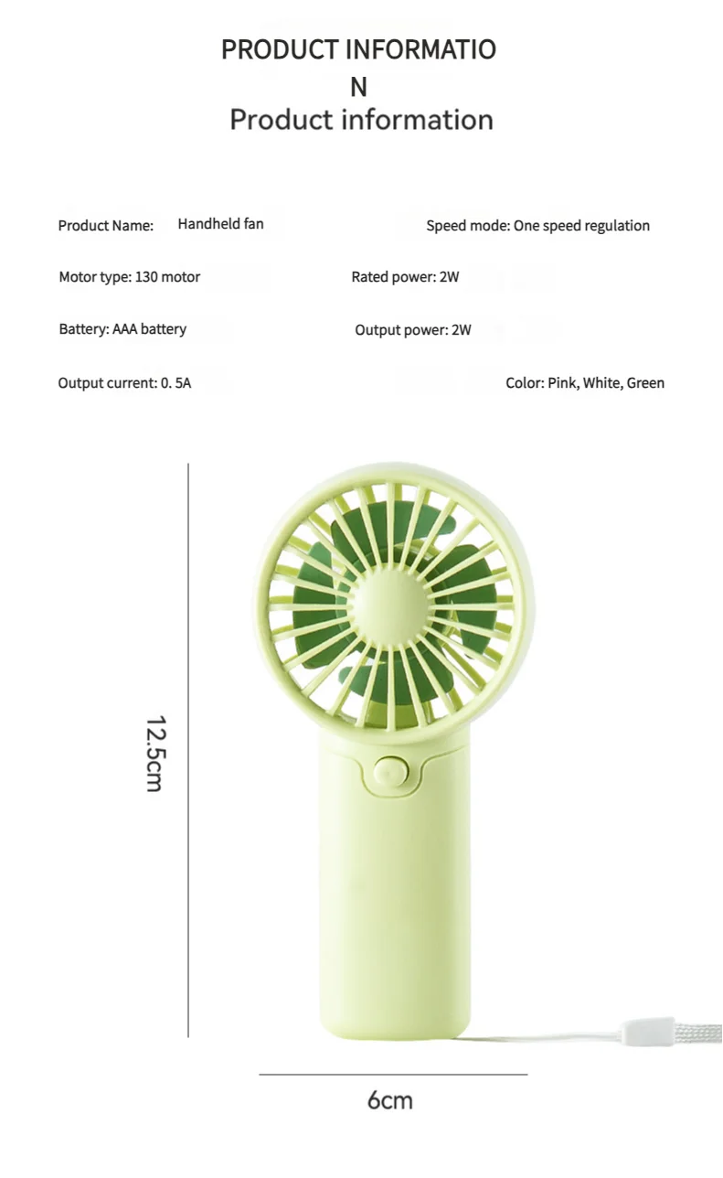 Zaarafy™ MEET SUN Pocket Mini Handheld Fan – Lightweight AAA Battery, Creative Portable Air Cooler