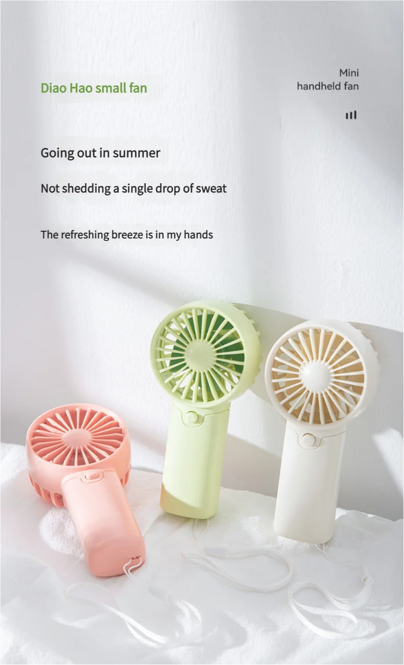 Zaarafy™ MEET SUN Pocket Mini Handheld Fan – Lightweight AAA Battery, Creative Portable Air Cooler
