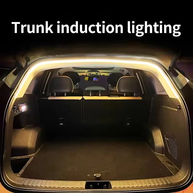 Zaarafy™ Car Tailgate Ambient LED Light Strip – High Brightness, Auto Sensing, Wiring-Free