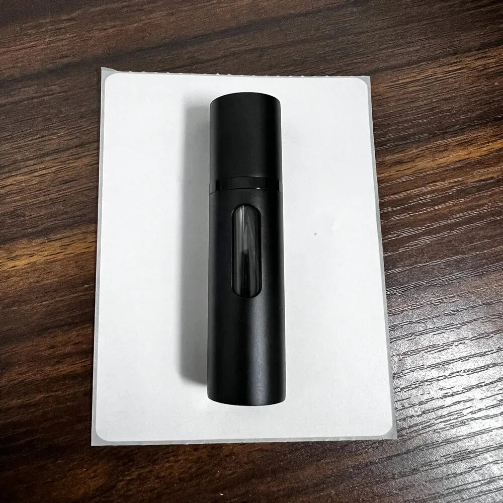 Zaarafy™ 5ml Refillable Glass Perfume Spray Bottle – Nano Mist, Aluminum Shell, Travel Size