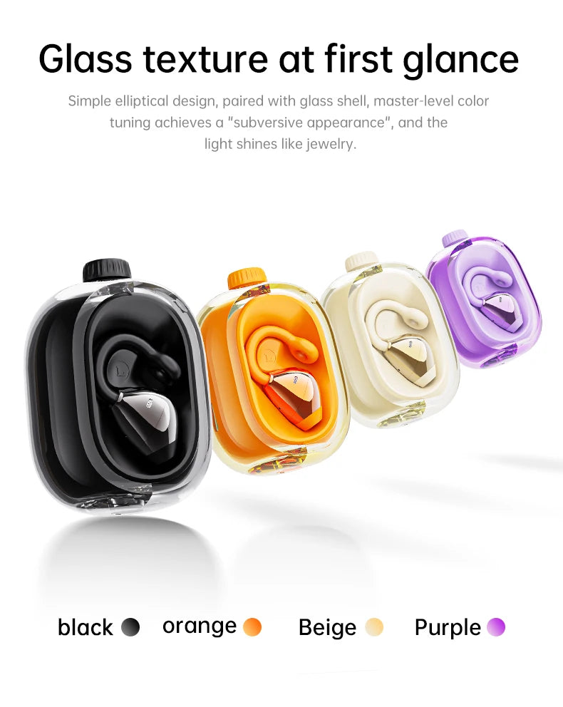 Zaarafy™ Bone Conduction Clip-On Bluetooth Earphone – Monaural Wireless Business Headset