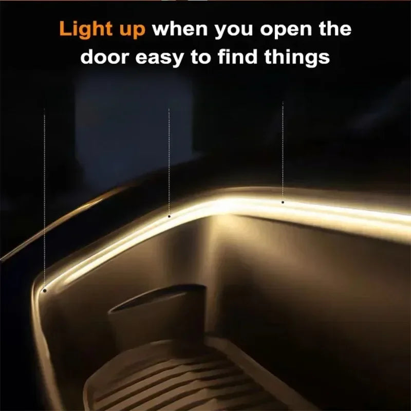 Zaarafy™ Car Trunk Ambient LED Light Strip – Auto Sensing, Wiring-Free Interior Decoration