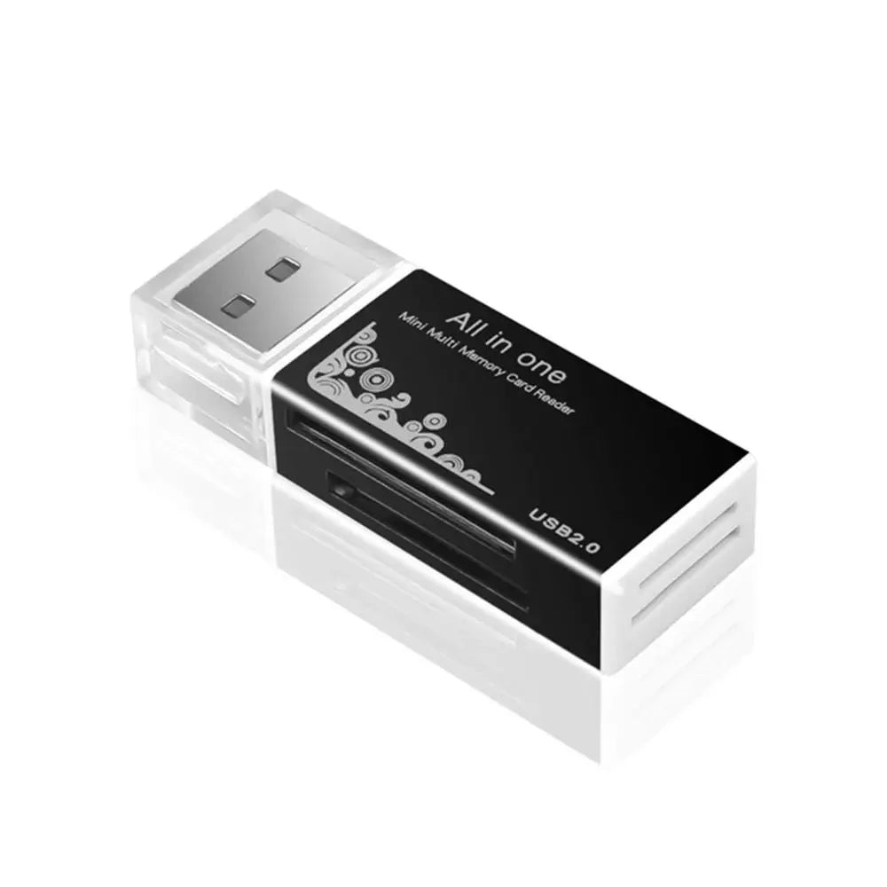 Zaarafy™ USB Card Reader – Multi-Port SD/TF Card & USB Flash Drive Adapter, USB 2.0 & 3.0