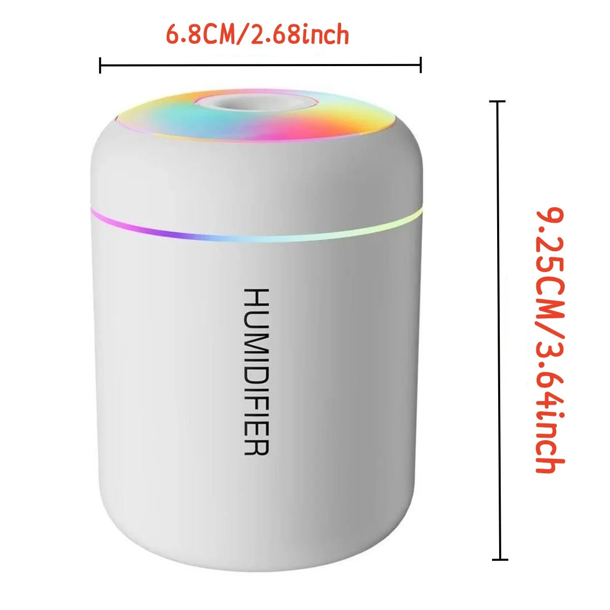 Zaarafy™ PureMist Nano USB Air Humidifier & Aroma Diffuser (180ml)