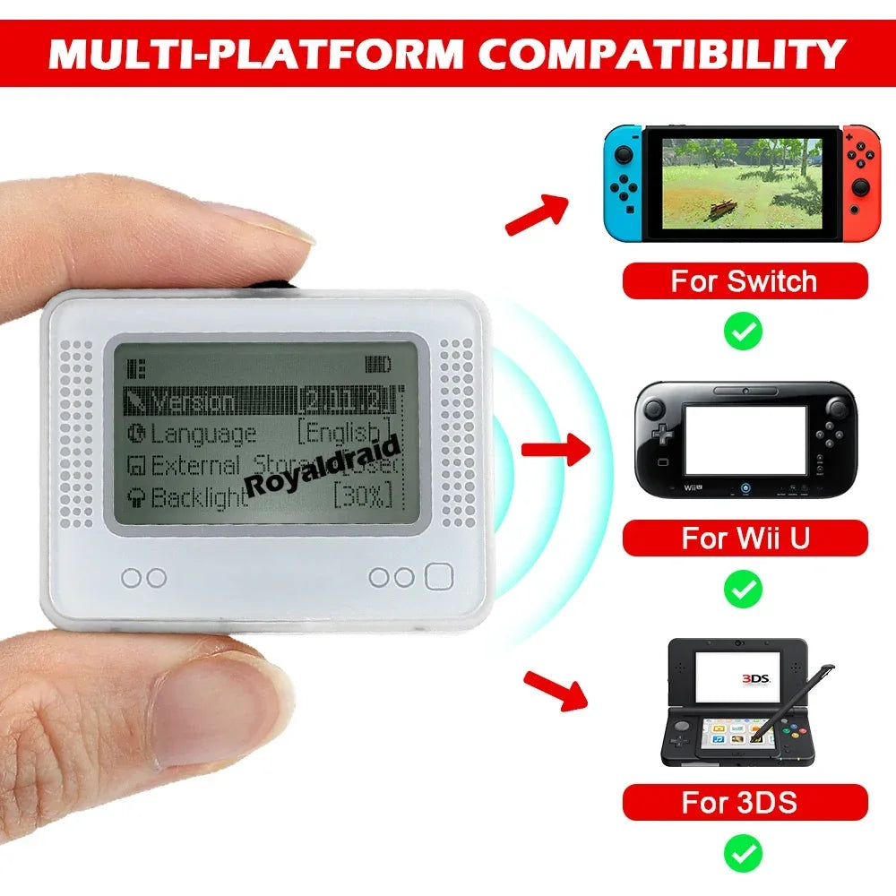 Zaarafy™ Amiibo NFC Card Emulator – Infinite Card Swipe Game Simulator for Nintendo Switch, 3DS & Wii U