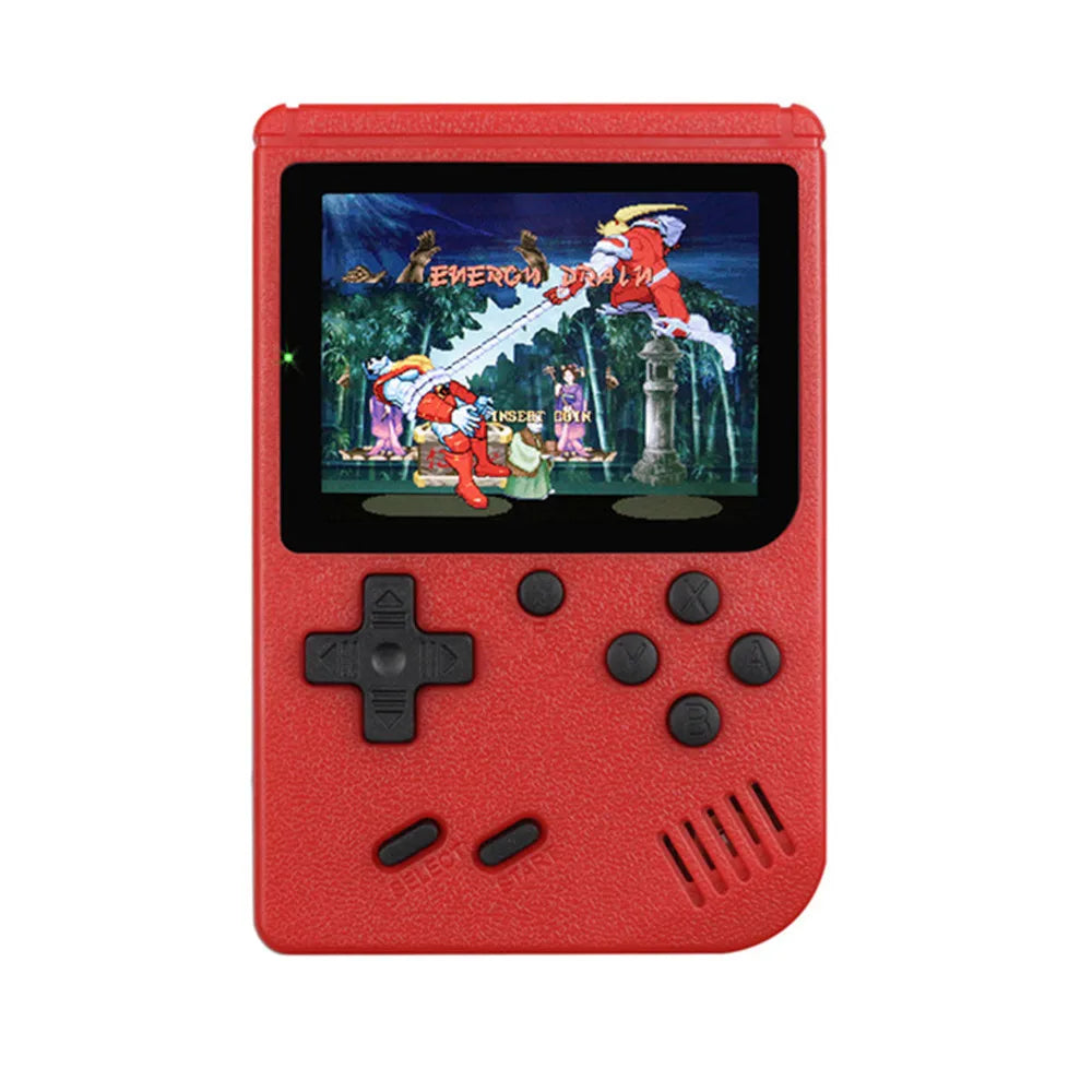 Zaarafy™ 400-in-1 Retro Handheld Game Console – 3.0" Color LCD, 8-Bit Portable Game Player