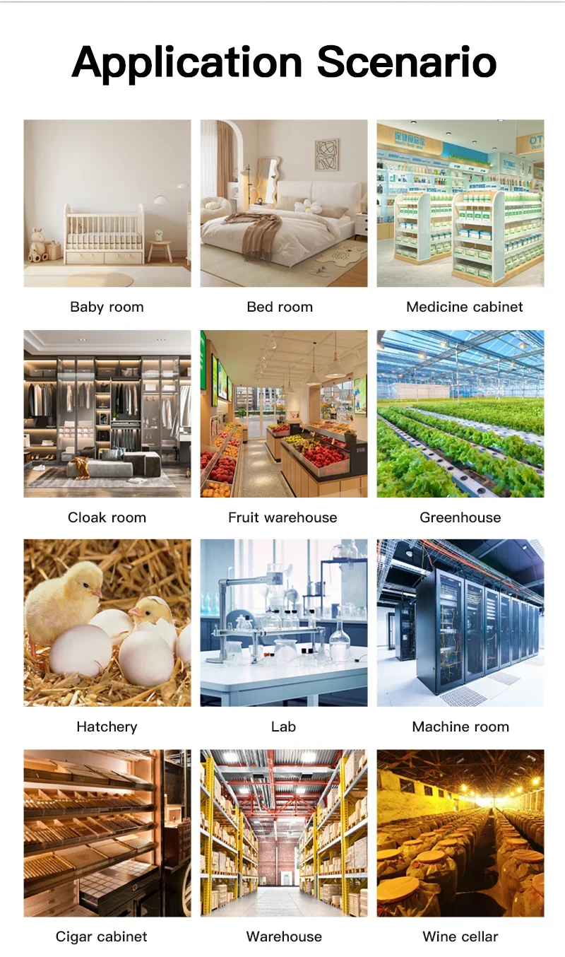 Zaarafy™ Tuya WiFi Zigbee Temperature & Humidity Sensor – Smart Hygrometer, Alexa & Yandex Compatible