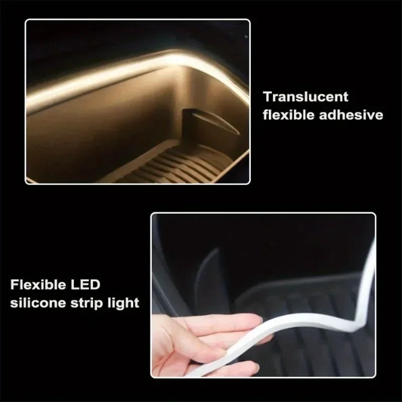 Zaarafy™ Car Trunk Ambient LED Light Strip – Auto Sensing, Wiring-Free Interior Decoration