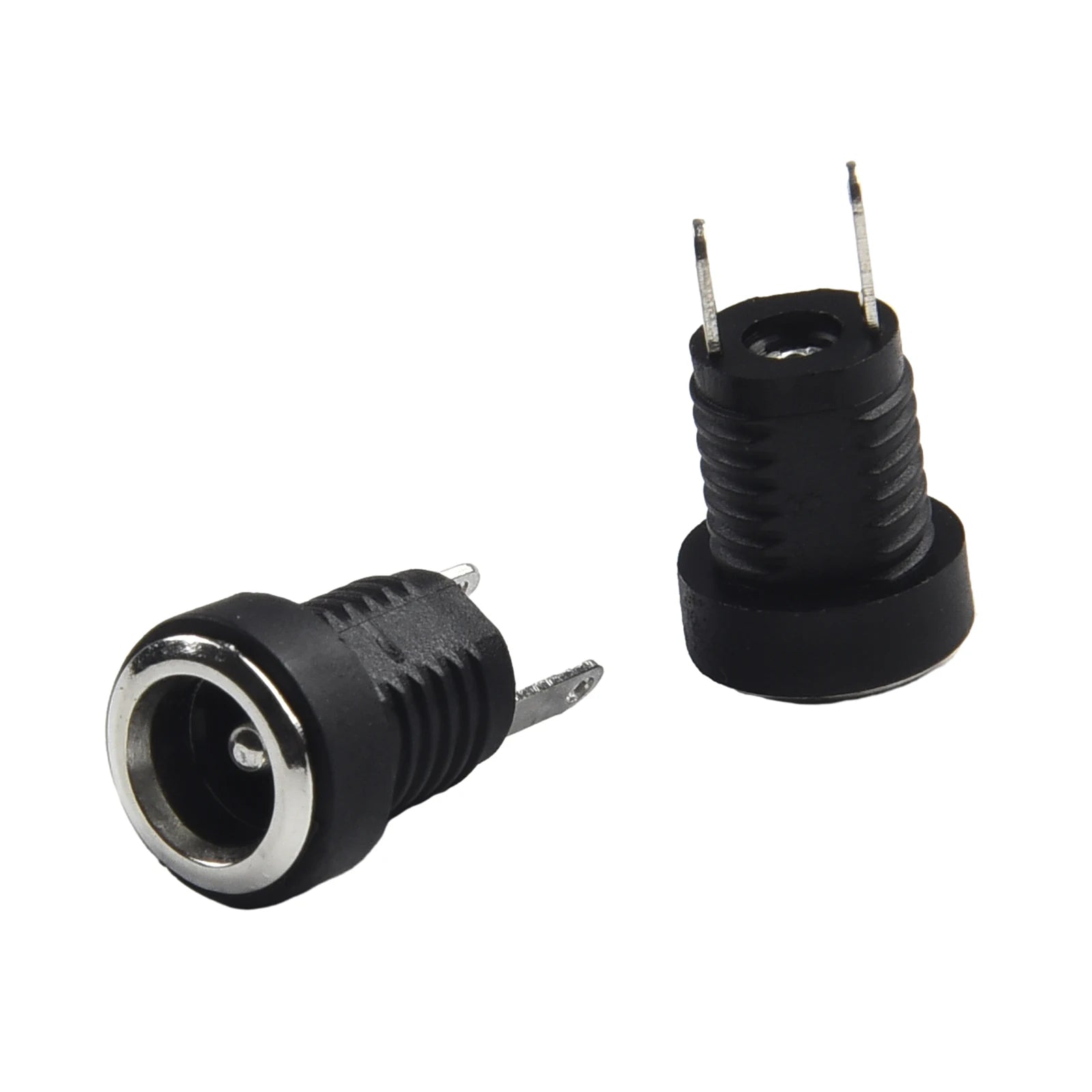 Zaarafy™ DC Power Connector Set – 5 Pairs 2.1mm x 5.5mm Male & Female Jack, 12V Panel Mount