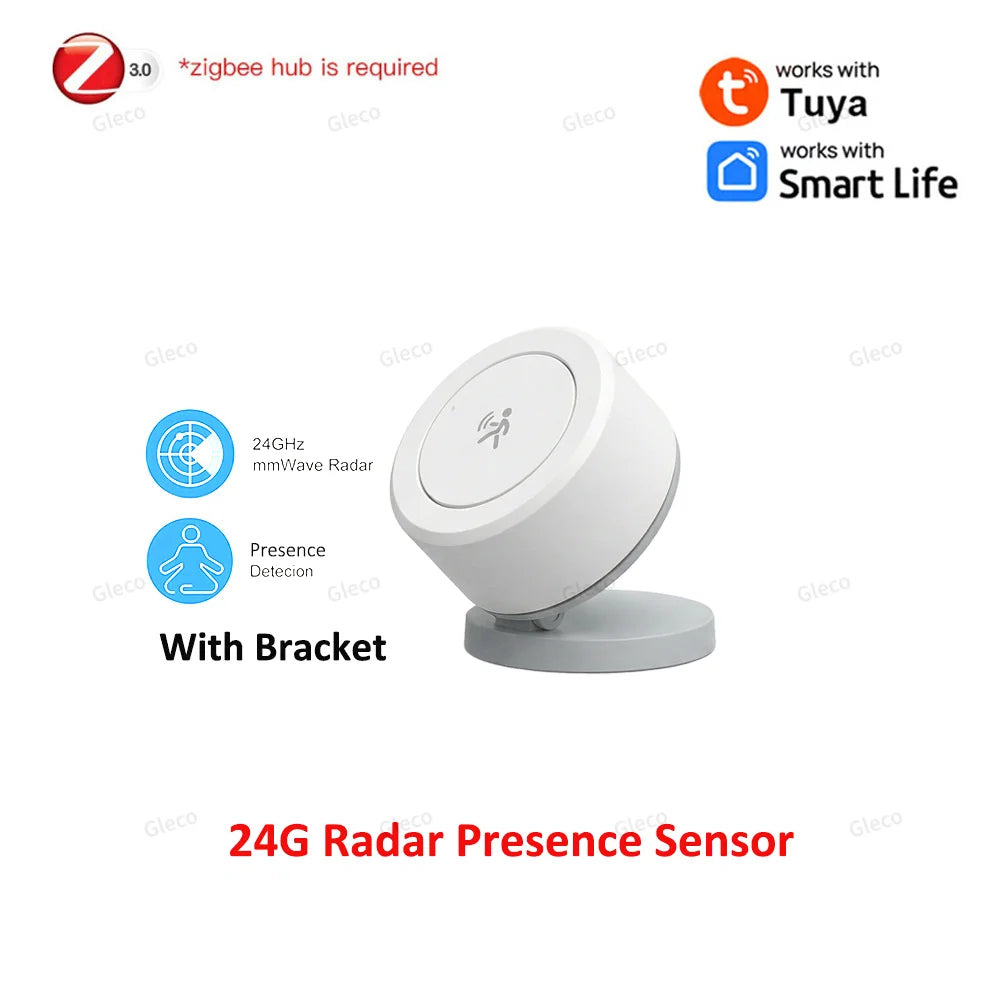 Zaarafy™ Zigbee 24G mmWave Radar Presence Sensor – Human Motion & Static Detection, Smart Home Automation