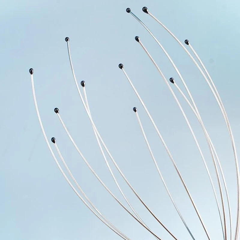 Zaarafy™ Octopus Head Massager – Stainless Steel Scalp Scratcher, Brain Massage Claw