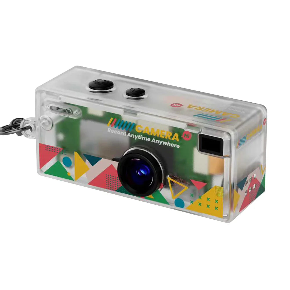 Zaarafy™ Magecam Mini Keychain Camera – 1080P HD, Flash, Retro Design, Memory Card Support