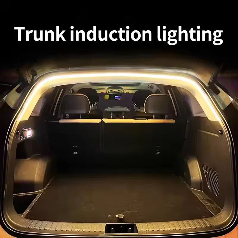Zaarafy™ Car Tailgate Ambient LED Light Strip – High Brightness, Auto Sensing, Wiring-Free