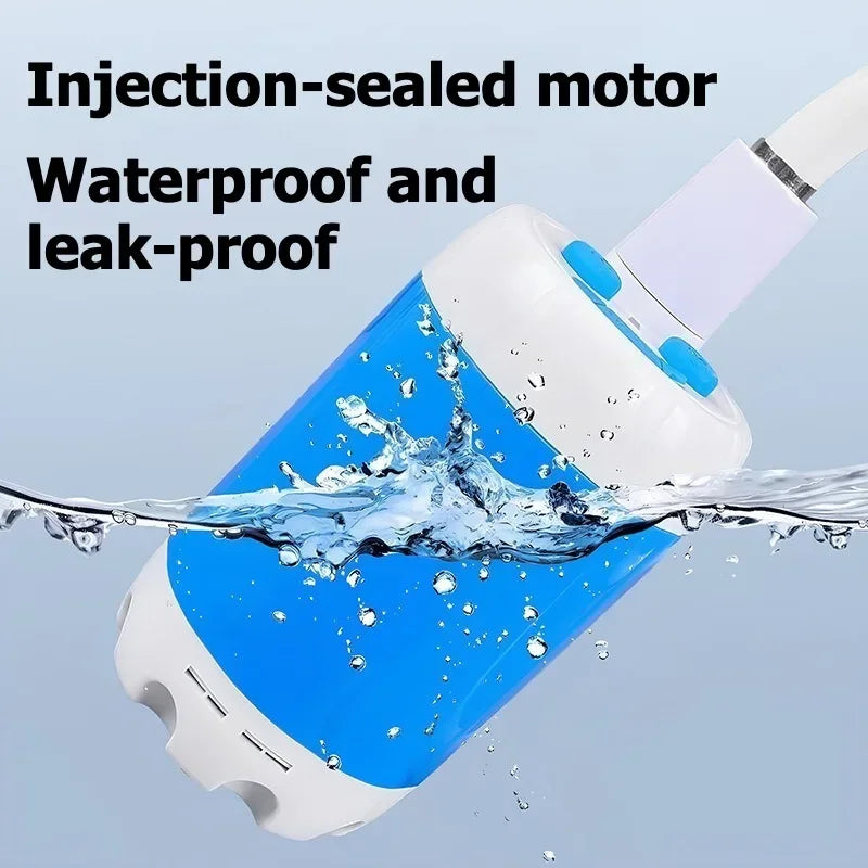 Zaarafy™ HydroBlast Smart Digital Camping Shower Pump (USB Rechargeable)