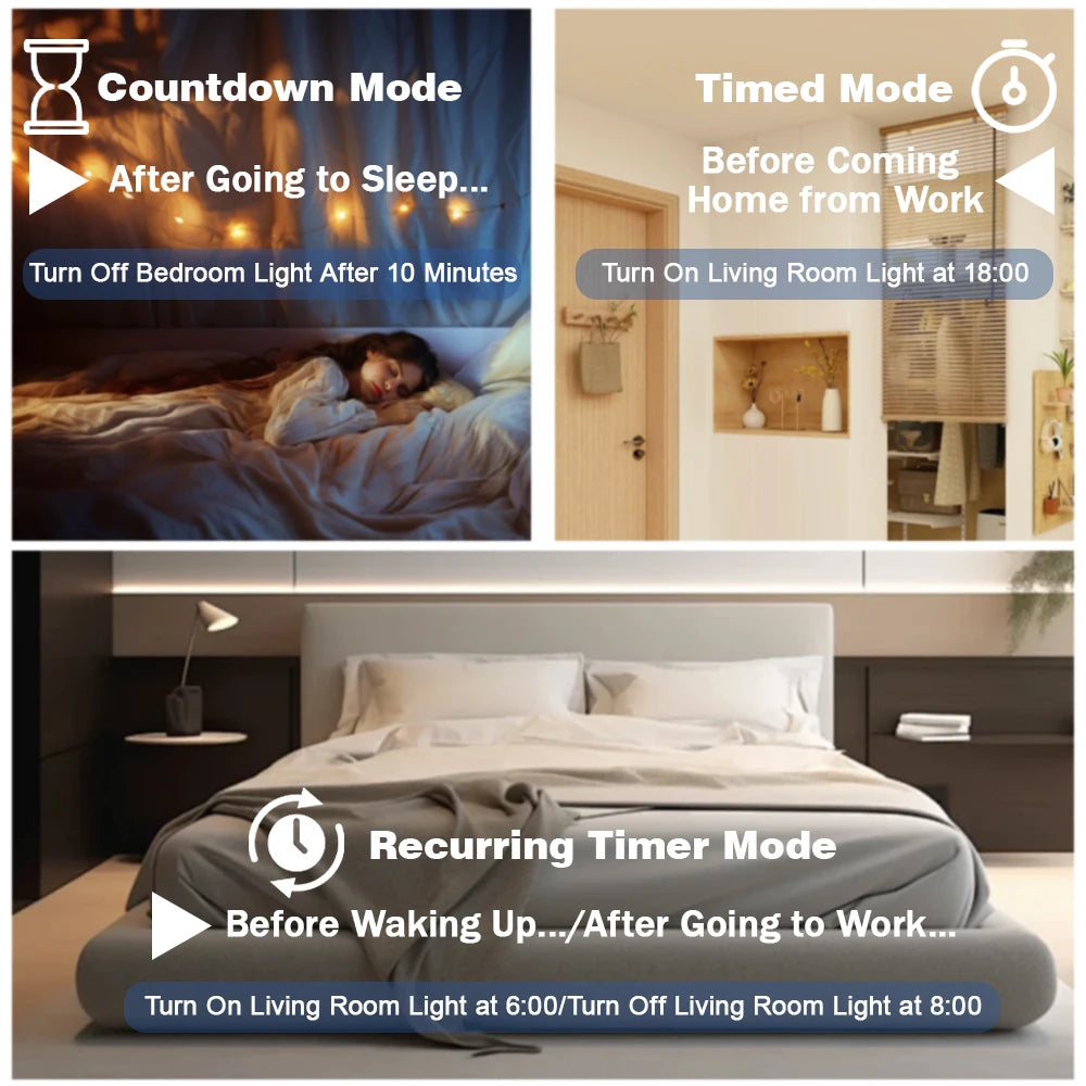 Zaarafy™ Tuya WiFi Smart Circuit Breaker – 63A 1P+N Timer, Energy Monitor, Voice Control Switch