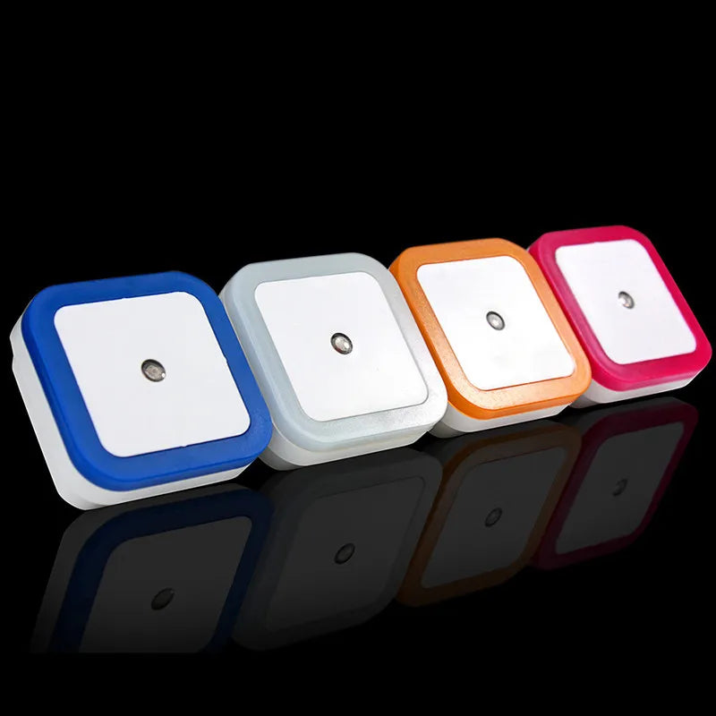 Zaarafy™ LED Plug-In Night Light – Auto Light Sensor, 360° Glow, EU/US Plug