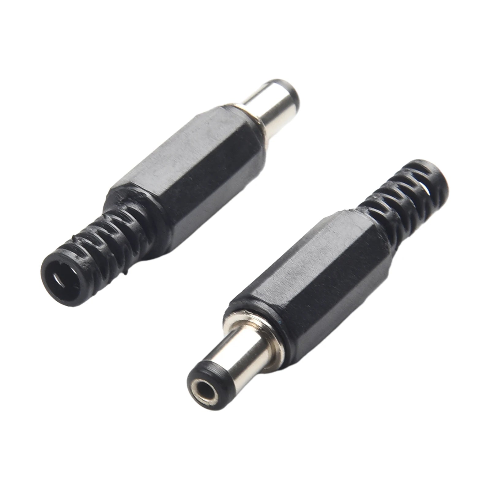 Zaarafy™ DC Power Connector Set – 5 Pairs 2.1mm x 5.5mm Male & Female Jack, 12V Panel Mount