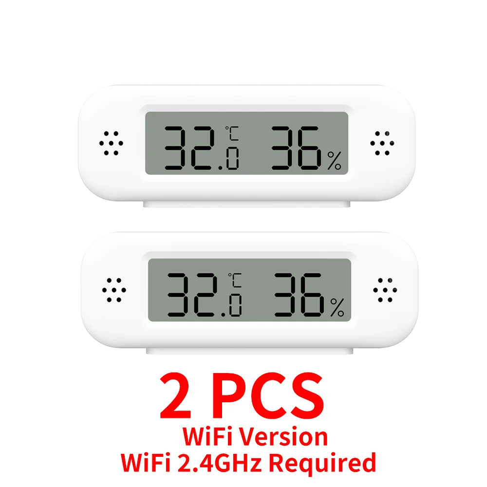 Zaarafy™ Tuya WiFi Zigbee Temperature & Humidity Sensor – Smart Hygrometer, Alexa & Yandex Compatible