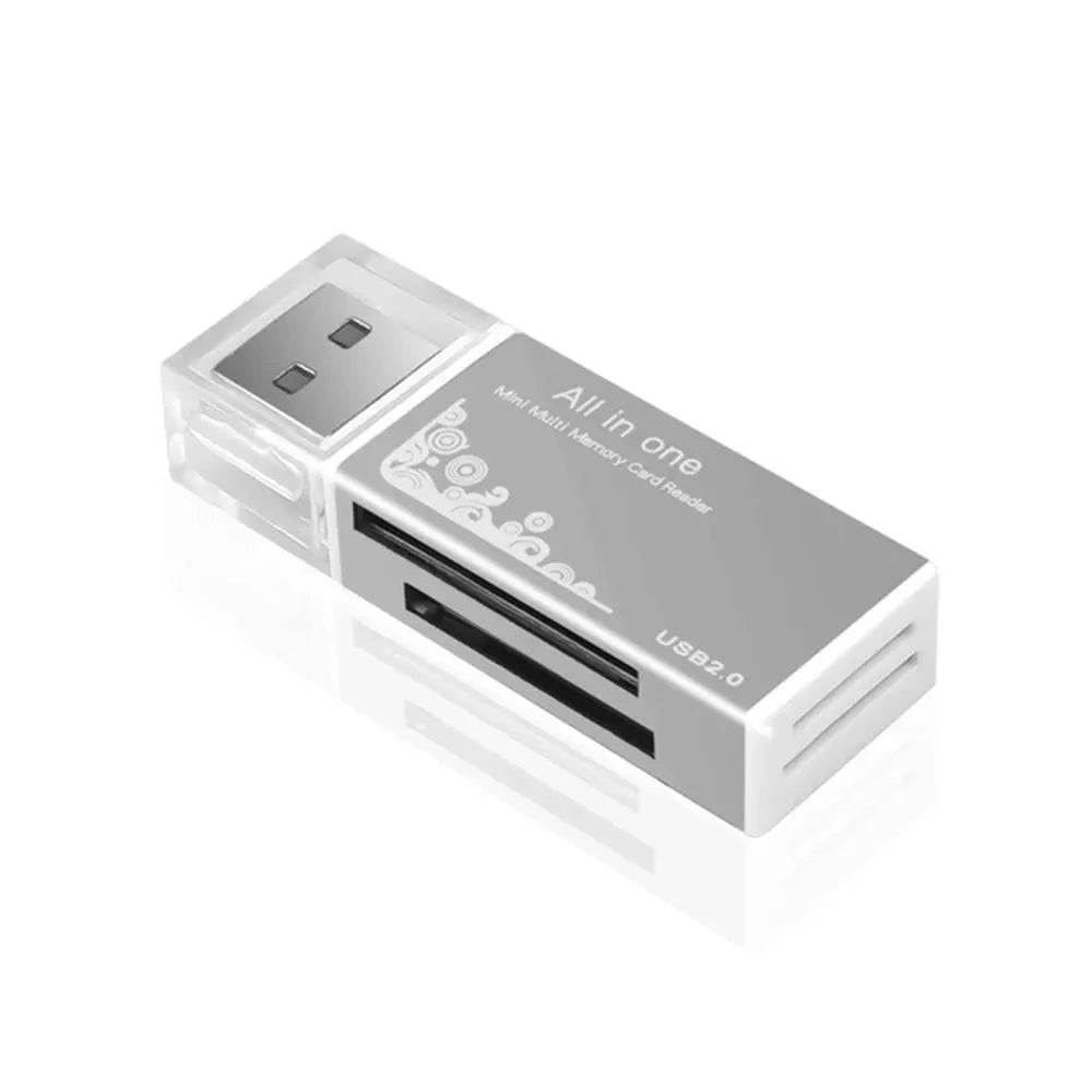 Zaarafy™ USB Card Reader – Multi-Port SD/TF Card & USB Flash Drive Adapter, USB 2.0 & 3.0