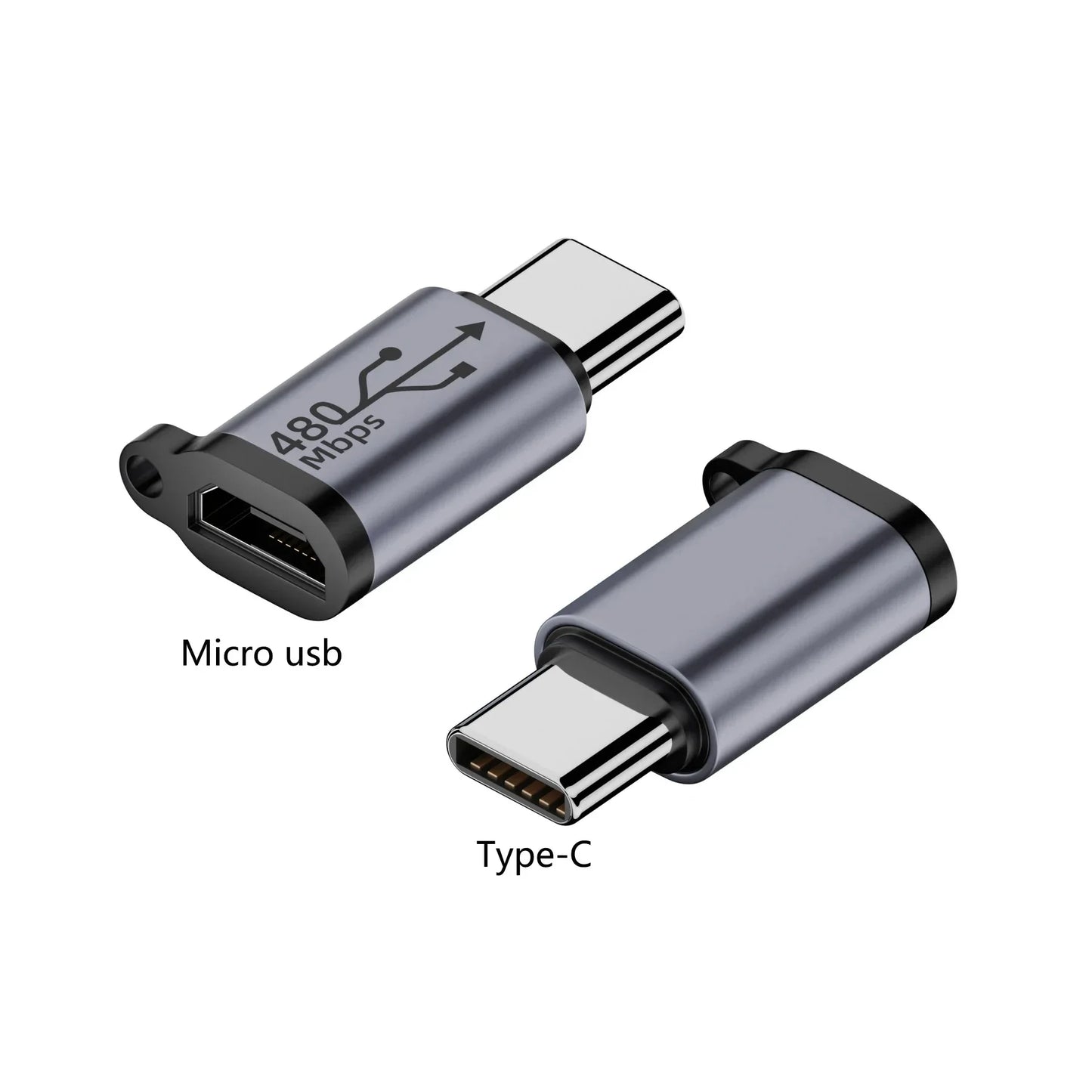 Zaarafy™ USB Connector Adapter – Type-C, Lightning, Micro USB & Mini USB Converter