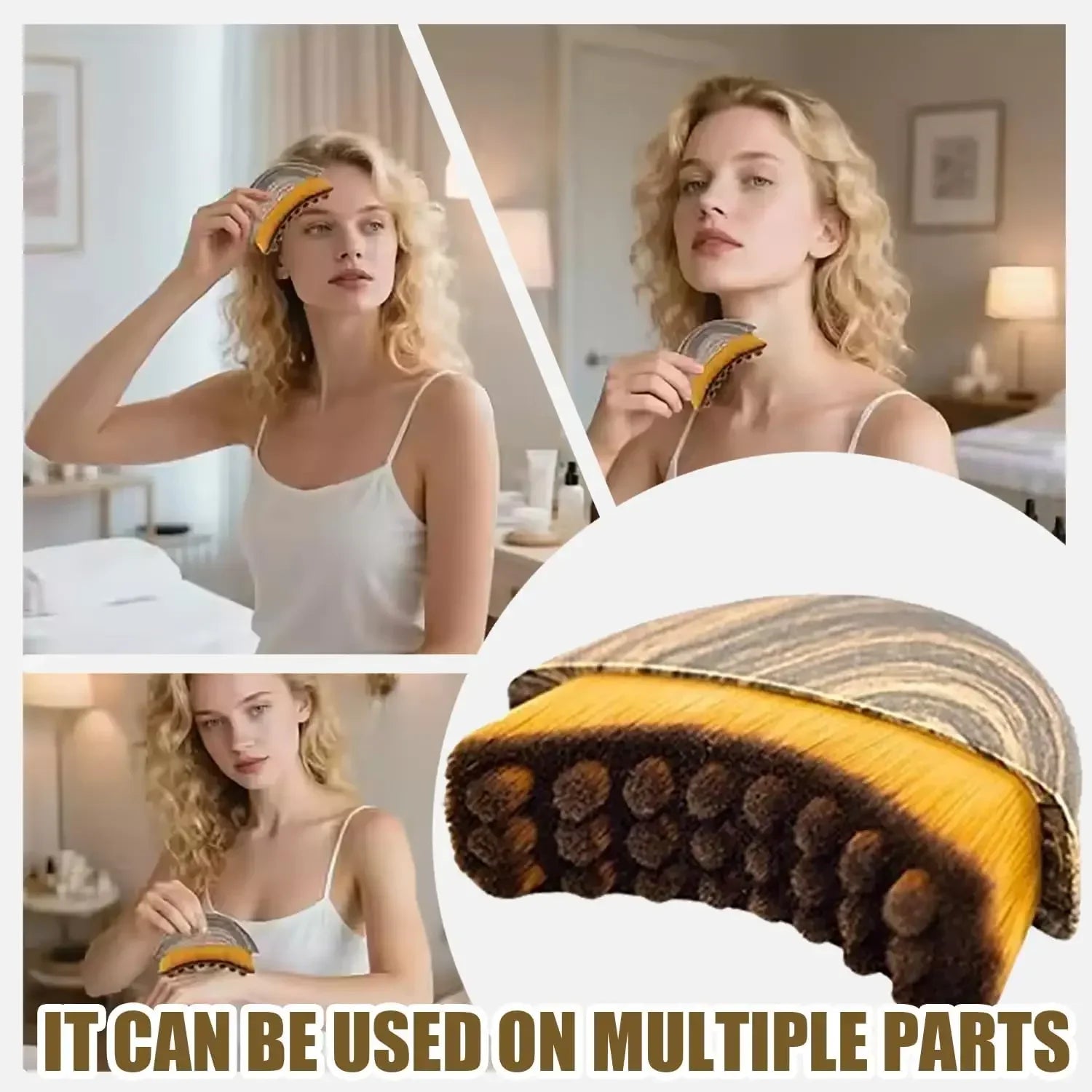 Zaarafy™ Lymphatic Contour Face Brush – Drainage Massager for Face & Chin Sculpting