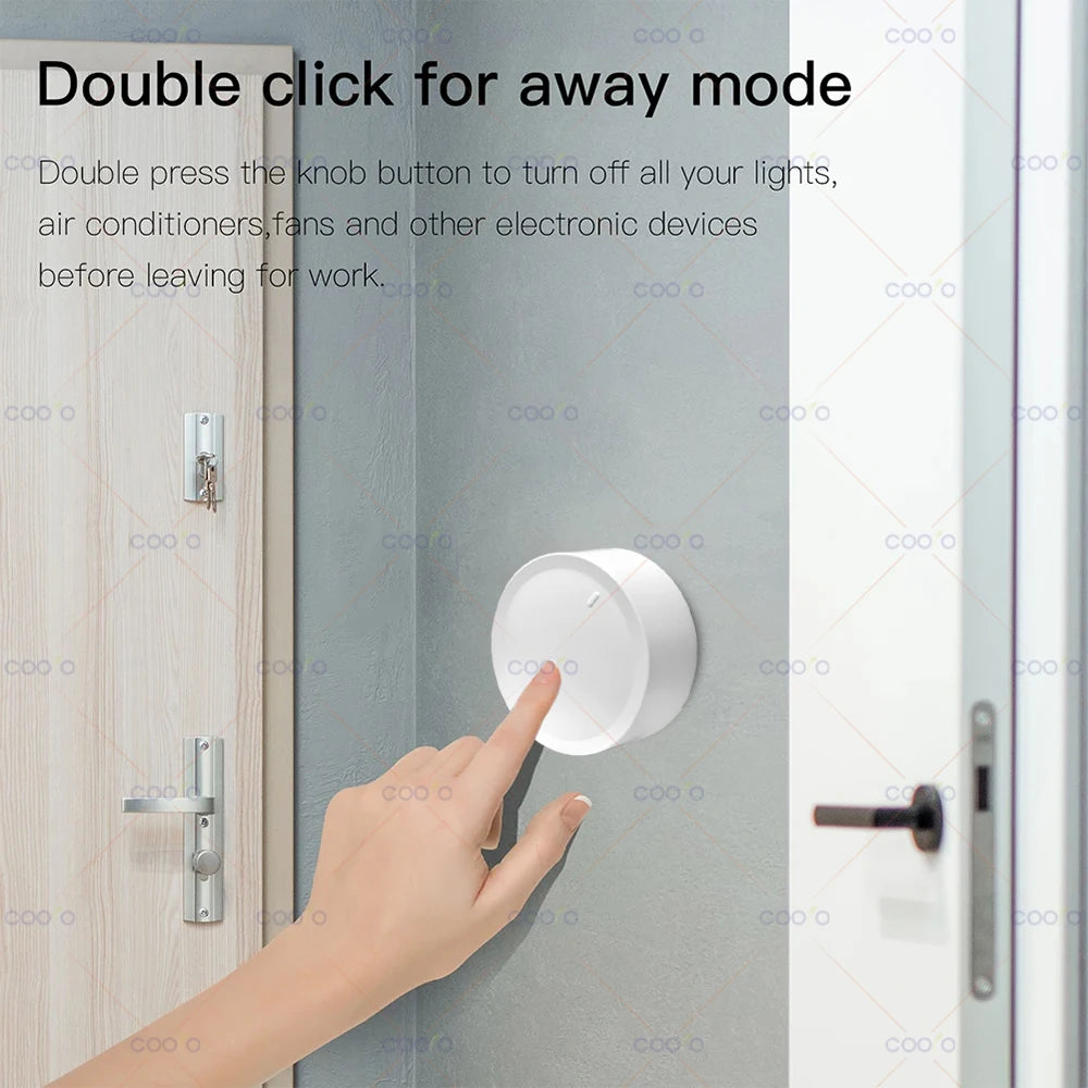 Zaarafy™ Tuya Smart ZigBee Wireless Knob Switch