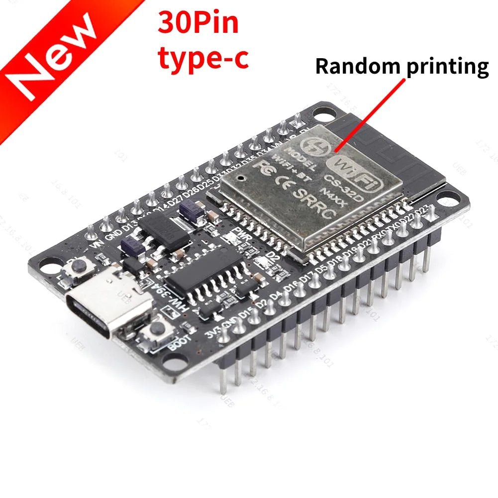 Zaarafy™ ESP32 32S WiFi & Bluetooth Development Board – Dual Core, Ultra-Low Power, 30Pin Smart Home Module