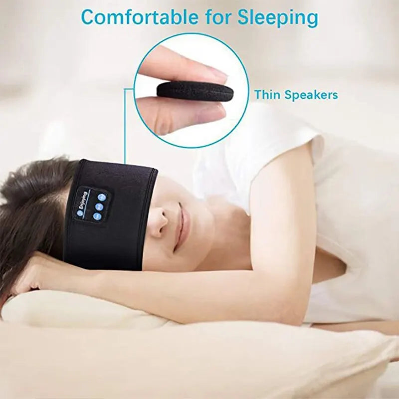 Zaarafy™ Sleep Headband Bluetooth Headphones – Wireless Eye Mask, Music Headset for Sleeping