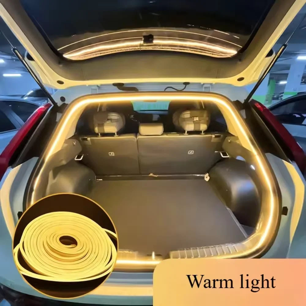 Zaarafy™ Car Tailgate Ambient LED Light Strip – High Brightness, Auto Sensing, Wiring-Free