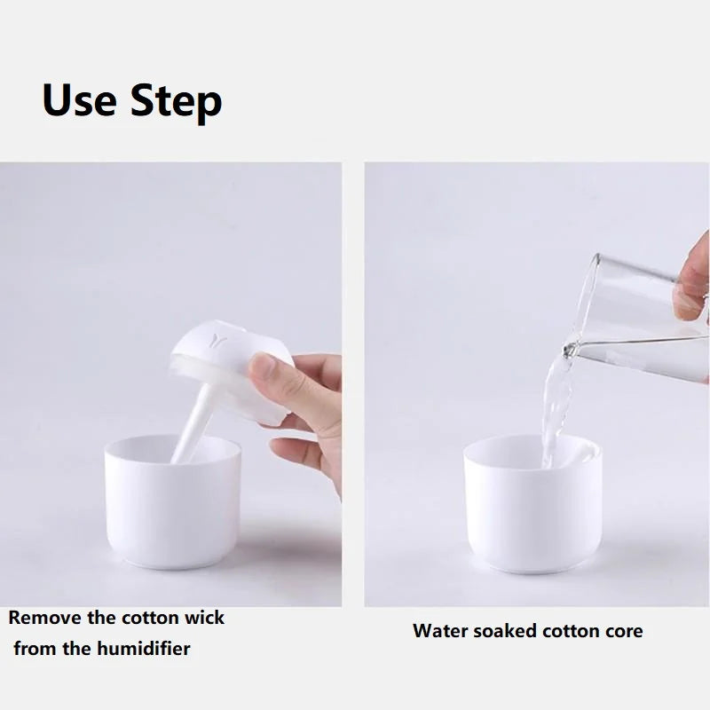 Zaarafy™ GlowMist Mini USB Air Humidifier & Aroma Diffuser (250ml)