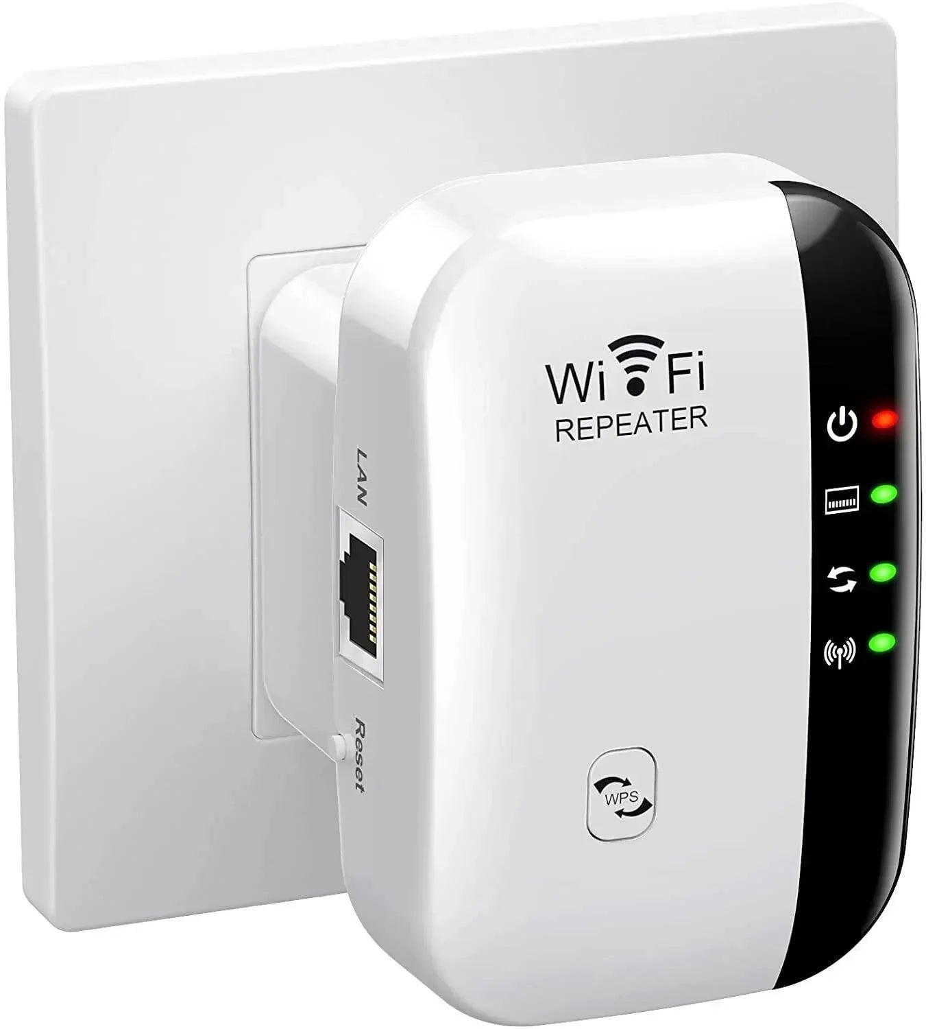 Zaarafy™ WiFi Extender Signal Booster – Wireless Network Repeater & AP for Home Broadband